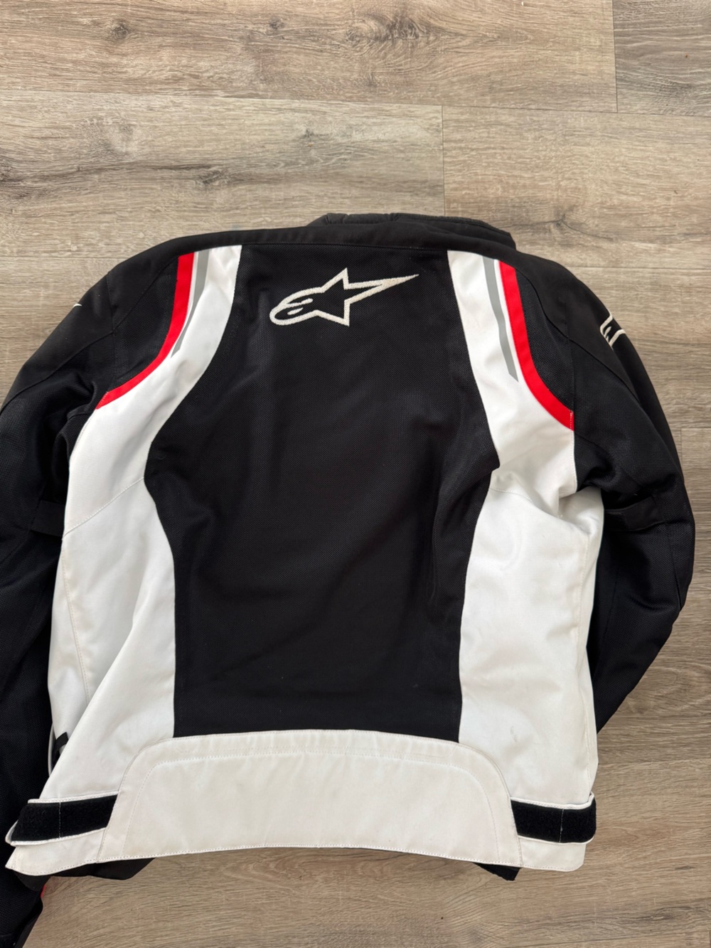 Alpinestars Black White Red Performance Riding Jacket - Picture 5 of 5